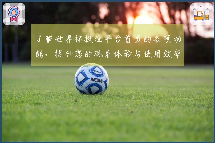 了解世界杯投注平台首页的各项功能，提升您的观看体验与使用效率