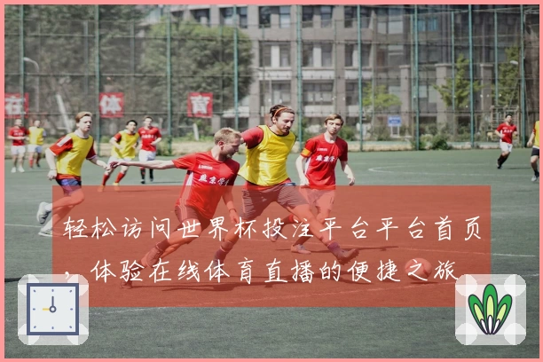 轻松访问世界杯投注平台平台首页，体验在线体育直播的便捷之旅
