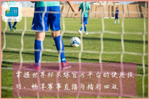 掌握世界杯买球官方平台的使用技巧，畅享赛事直播与精彩回放